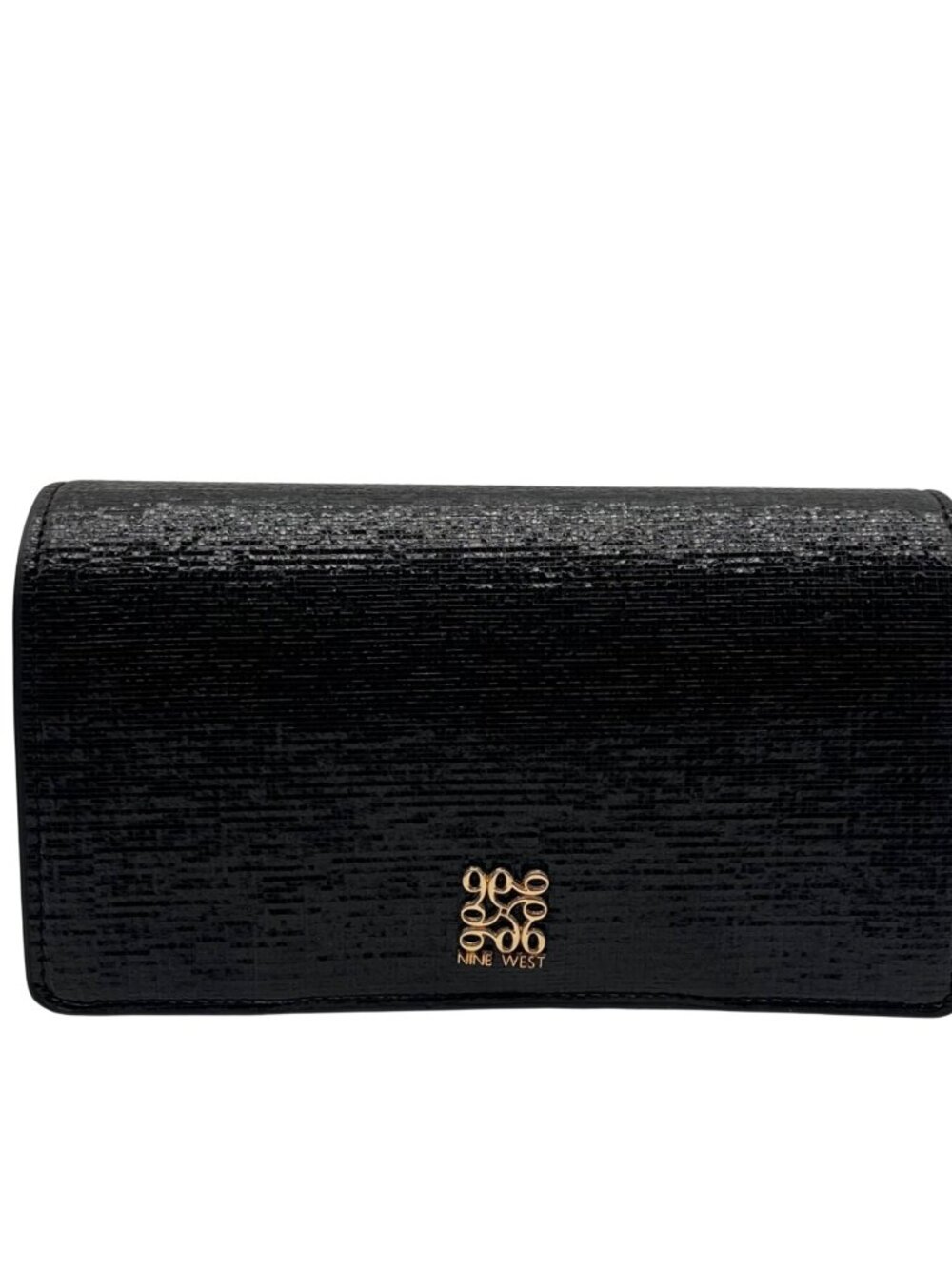 Nine West Black Creamer Textured Wallet